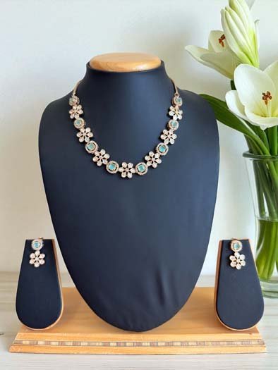 Elegant Premium Kundan Necklace Set