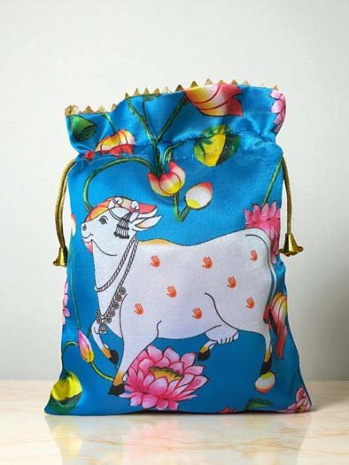 Pichwai Gifting Potli Bag