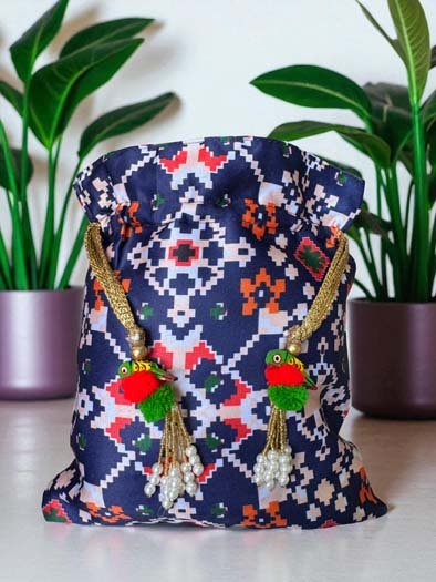 Patola Gifting Potli Bags