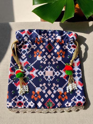 Patola Gifting Potli Bags