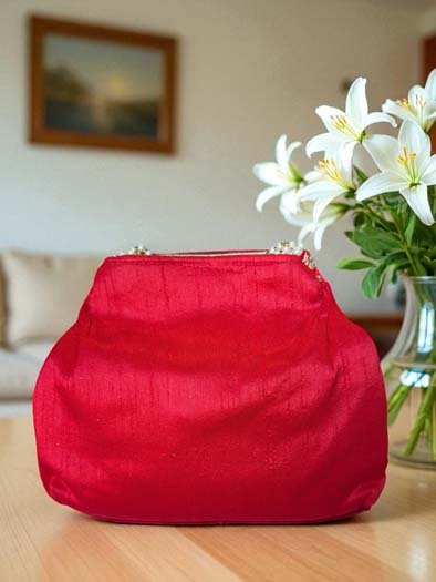 Elephant Embroidered Potli Bags