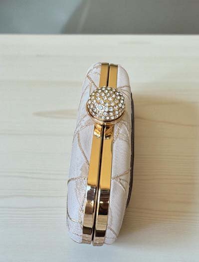 Sabyasachi Inspired Royal Bengal Tiger Motif Embellished Clutches