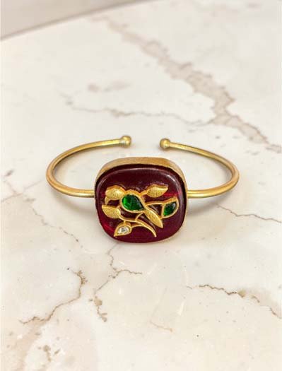 Amrapali Inspired Kada Bracelet