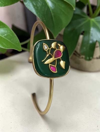 Amrapali Inspired Kada Bracelet