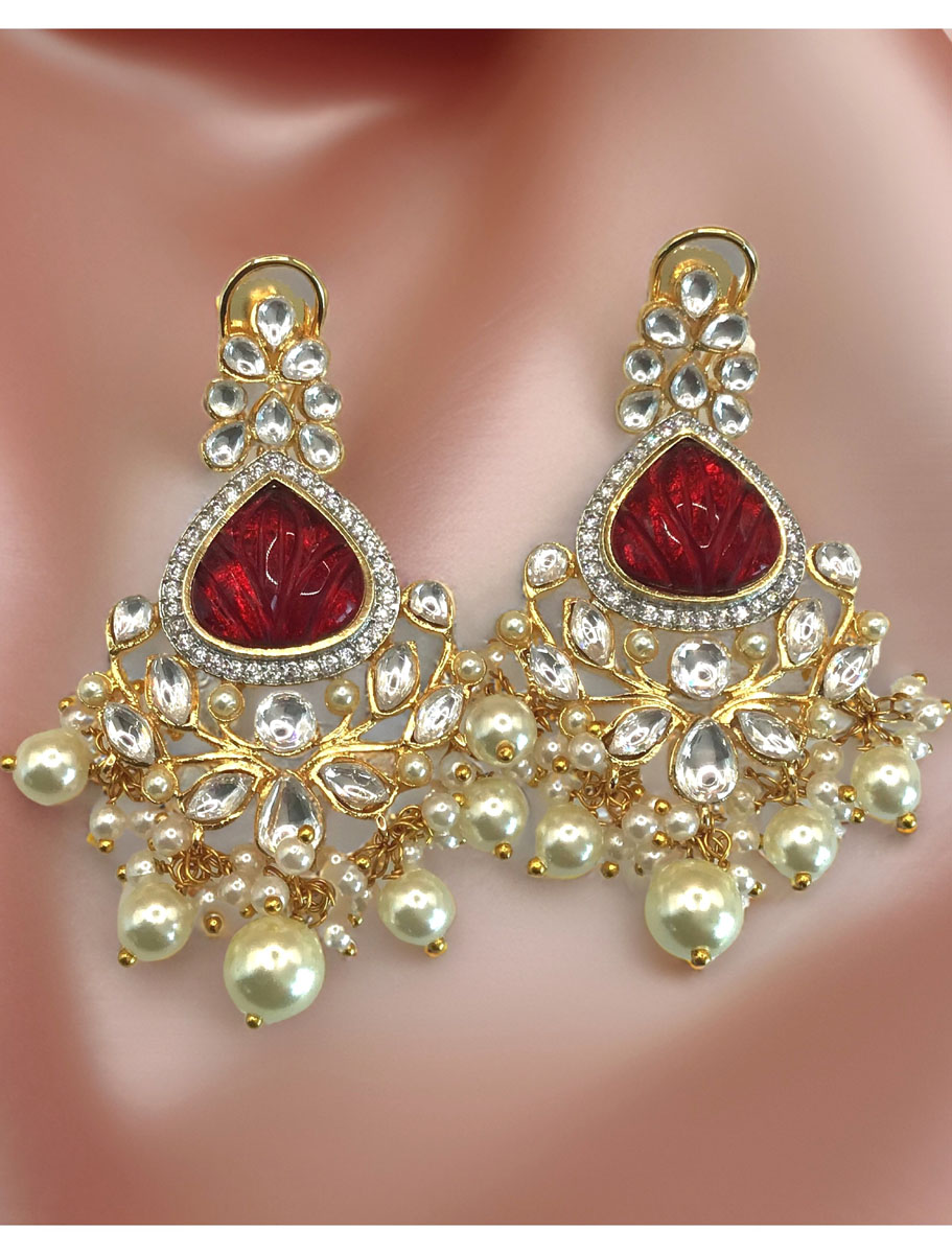 Exclusive Design Kundan Earrings