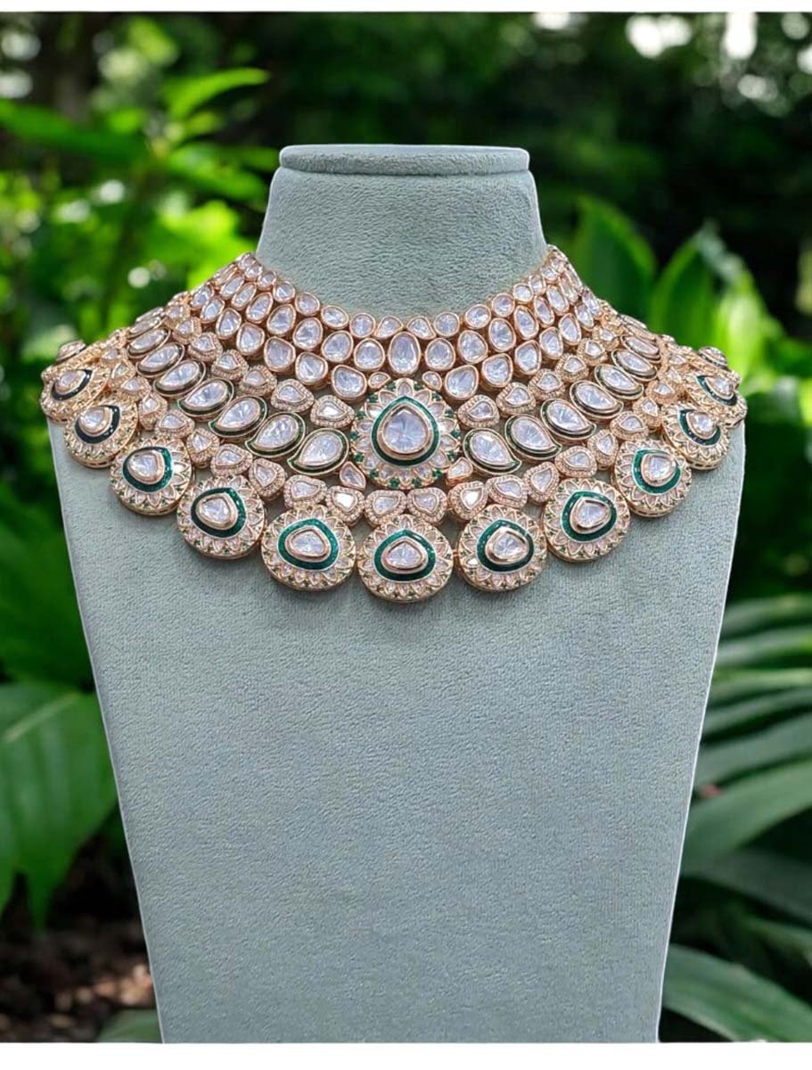 Premium Uncut Kundan Bridal Choker Set