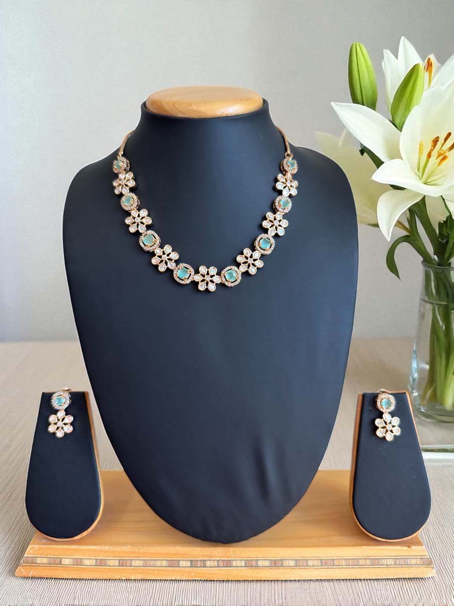 Elegant Premium Kundan Necklace Set