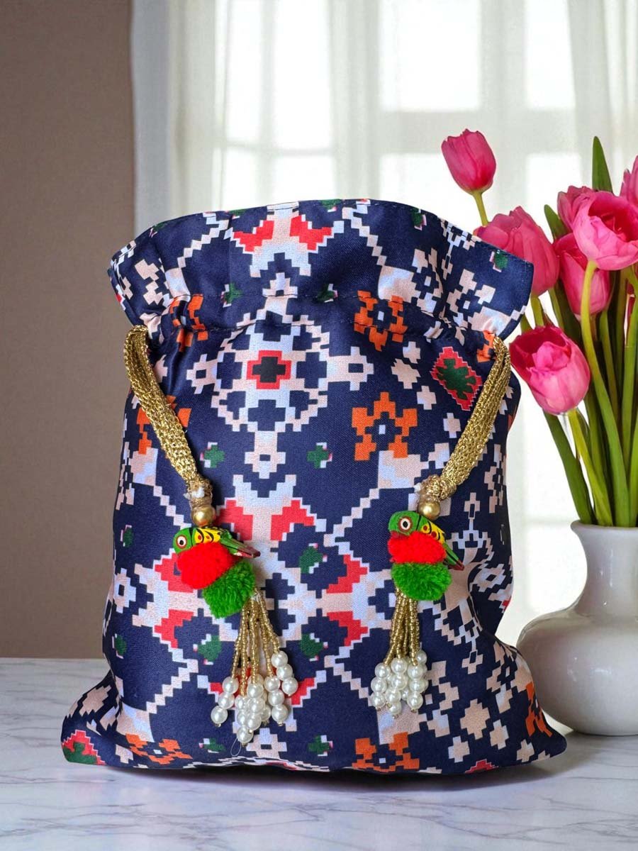 Patola Gifting Potli Bags