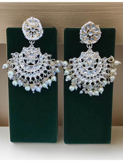 Fancy Kundan Earrings