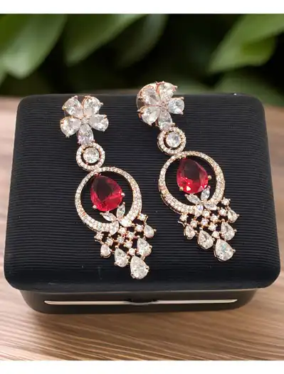 Designer AD/CZ Earrings