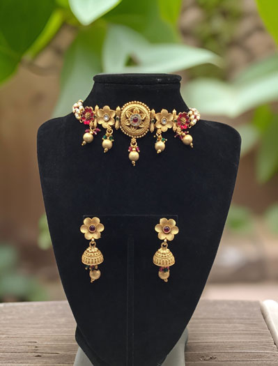 Rajwadi Choker Set