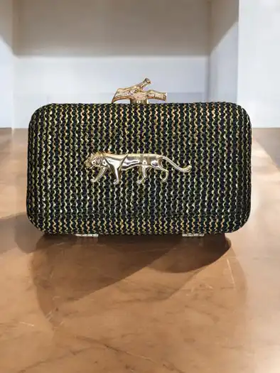 Sabyasachi Inspired Shimmering Clutch Bag