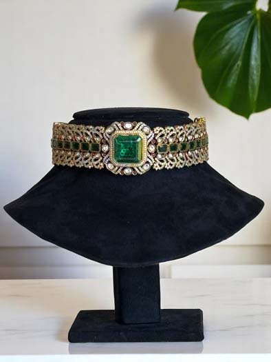 Sabyasachi Inspired Semi Bridal-Bridal Choker Set
